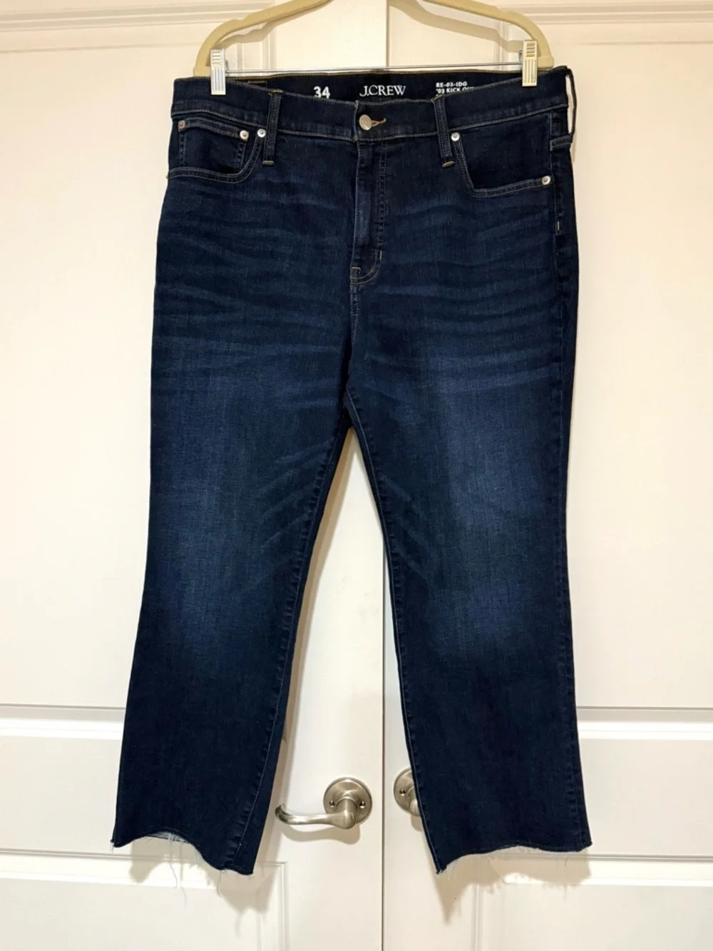 J. Crew NWOT Top Rated Mid Rise Kick-out  Flared Leg Jeans